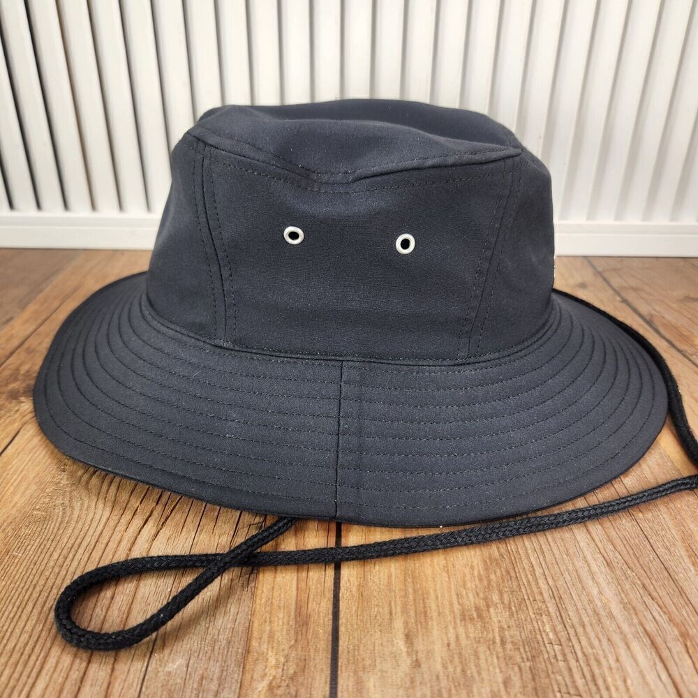 Adidas Aeroready Victory Bucket Hat Black Sun Protection Outdoor One Size Hiking - Picture 4 of 13